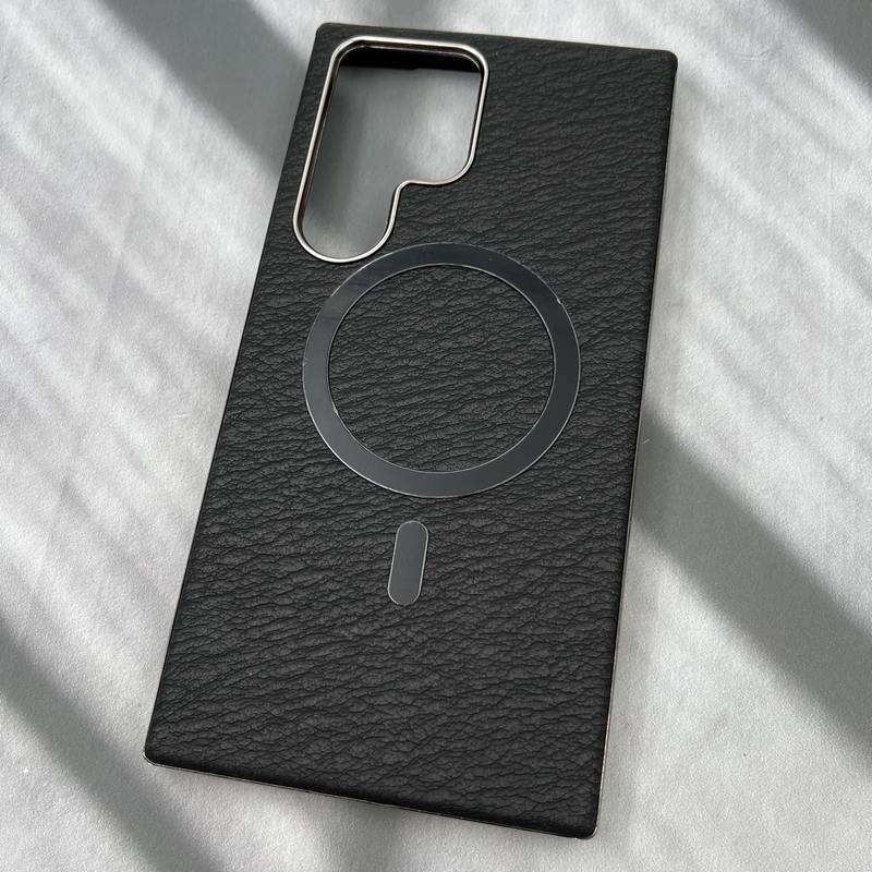قاب گوشی Galaxy S24 Ultra سامسونگ Rock Case طرح Mountuin مگ سیف Magsafe اورجینال داخل پارچه ای مشکی کد 98280 - Image 2