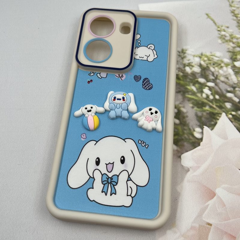قاب گوشی Poco X7 Pro شیائومی سیلیکونی Toy Case ضد ضربه عروسکی برجسته فانتزی محافظ لنز دار طرح کارتونی کد 219324 - Image 2