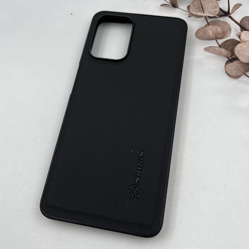 قاب گوشی Galaxy A22 4G / Galaxy M32 4G سامسونگ نیلکین NILLKIN سوزنی چرمی مشکی کد 29628 - Image 2