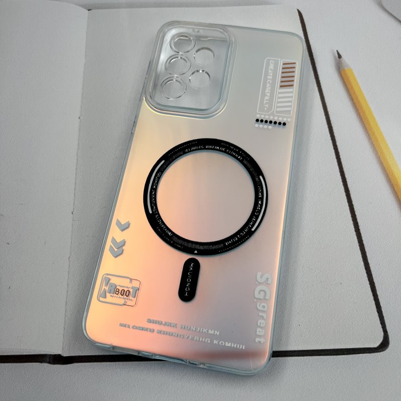 قاب گوشی Galaxy A33 سامسونگ New So Cool اورجینال طرح مگ سیف Magsafe اسپرت RT محافظ لنز دار هولوگرامی کد 30885 - Image 2