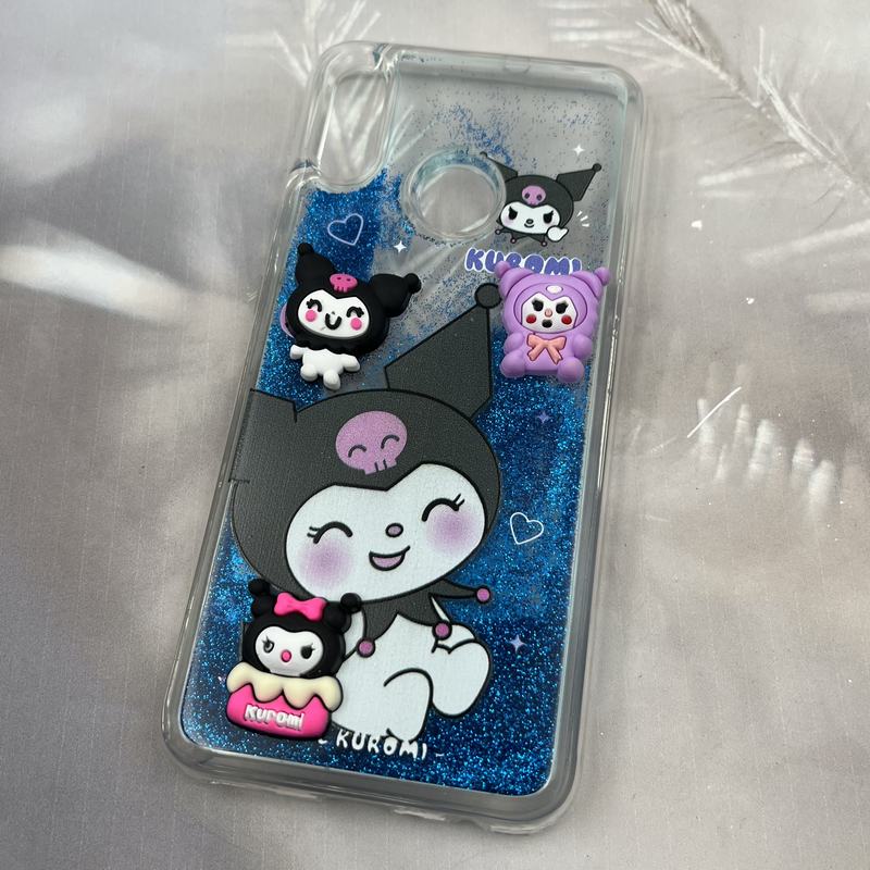 قاب گوشی P Smart 2019 هوآوی Aquarium Case شفاف اکلیلی عروسکی برجسته طرح کرومی کد 32656 - Image 2