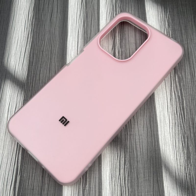 قاب گوشی Redmi 13C / Poco C65 شیائومی Pastel Case پاستلی لوگو دار ضد ضربه لنز برجسته گلبهی کد 35670 - Image 2