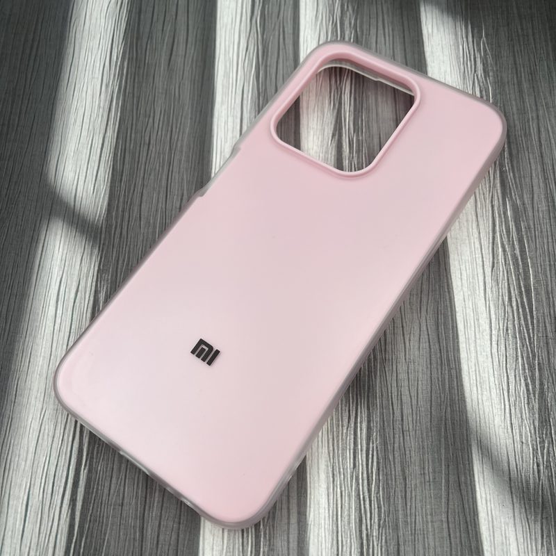 قاب گوشی Redmi 15C / Poco C85 شیائومی Pastel Case پاستلی لوگو دار ضد ضربه لنز برجسته گلبهی کد 42807 - Image 2