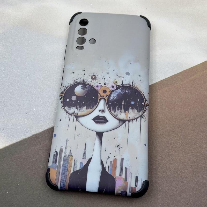 قاب گوشی Redmi 9T شیائومی Bumper Case ضد ضربه طرح Fantasy Design محافظ لنز دار کد 48361 - Image 2