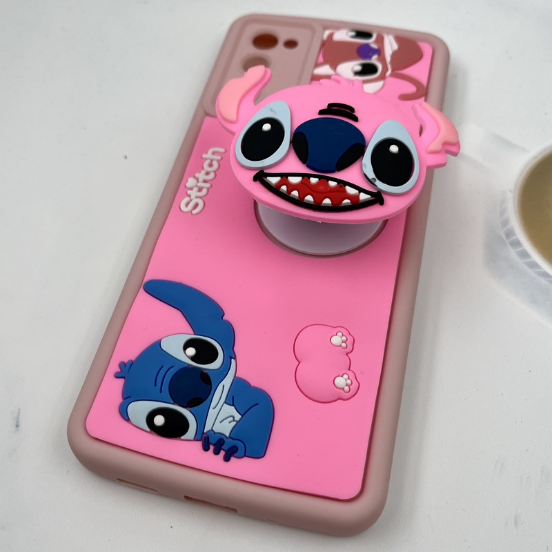قاب گوشی Galaxy S20 FE سامسونگ Funny Case سیلیکونی پاپ سوکتی عروسکی برجسته طرح استیچ محافظ لنز دار کد 84531 - Image 2