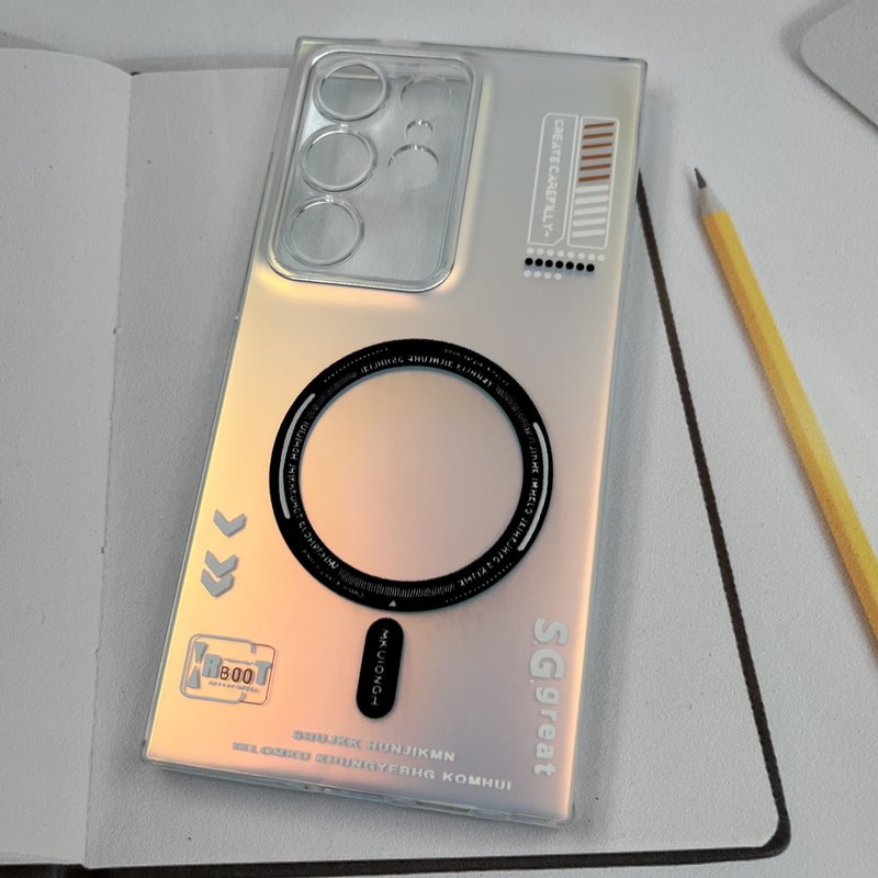قاب گوشی Galaxy S24 Ultra سامسونگ New So Cool اورجینال طرح مگ سیف Magsafe اسپرت RT محافظ لنز دار هولوگرامی کد 97525 - Image 2
