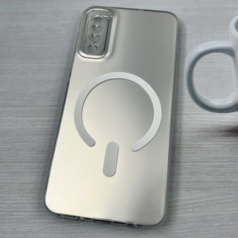قاب گوشی Galaxy A30S / Galaxy A50S / Galaxy A50 سامسونگ So Cool اورجینال طرح مگ سیف Magsafe اسپرت نقره ای محافظ لنز دار کد 25185 - Image 2