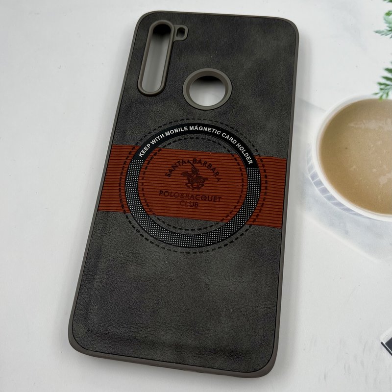 قاب گوشی Redmi Note 8 / Redmi Note 8 2021 شیائومی چرم کلاسیک Polo Santa Barbara پولو مگ سیف Magsafe اورجینال تیتانیوم کد 290025 - Image 2