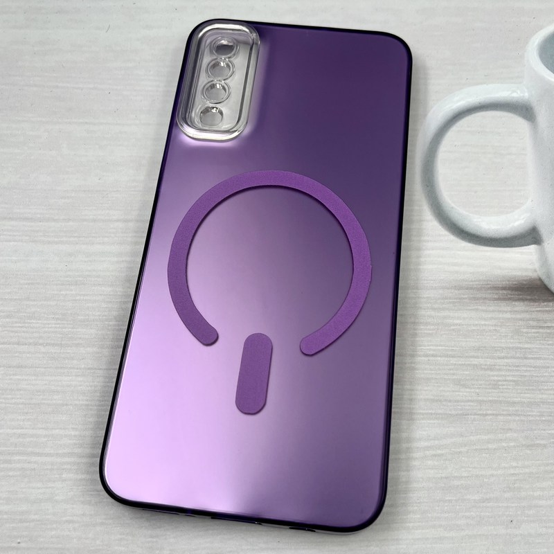قاب گوشی Galaxy A30S / Galaxy A50S / Galaxy A50 سامسونگ So Cool اورجینال طرح مگ سیف Magsafe اسپرت بنفش محافظ لنز دار کد 39159 - Image 2
