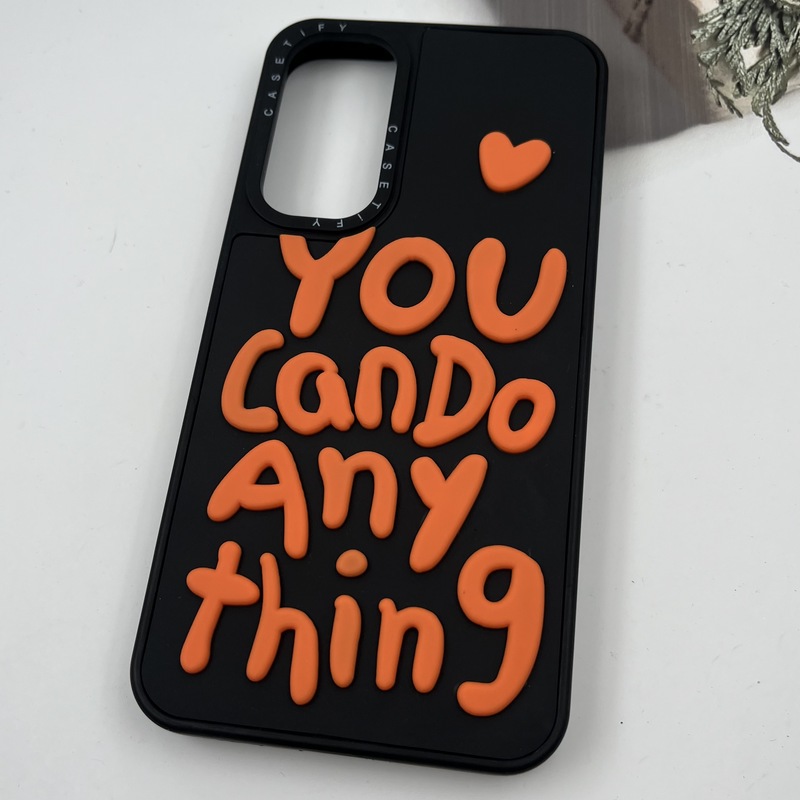 قاب گوشی Galaxy S23 FE سامسونگ سیلیکونی CASETIFY طرح برجسته فانتزی مشکی کد 406188 - Image 2