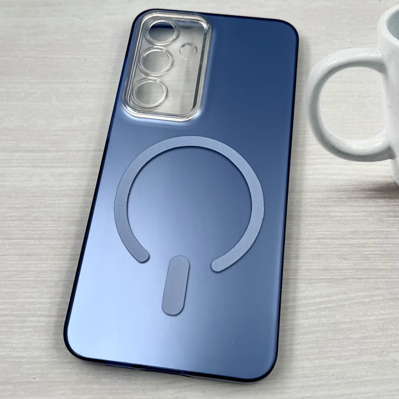 قاب گوشی Galaxy S24 FE سامسونگ So Cool اورجینال طرح مگ سیف Magsafe اسپرت آبی محافظ لنز دار کد 58945 - Image 2