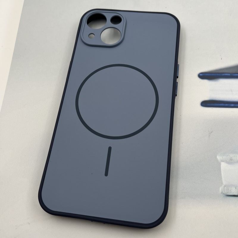 قاب گوشی iPhone 13 آیفون سیلیکونی Soft Case پاستلی طرح مگ سیف Magsafe محافظ لنز دار فیلی کد 73908 - Image 2