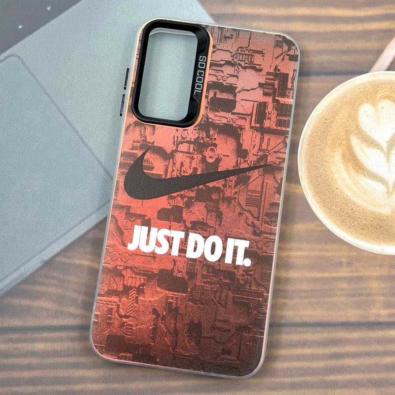 قاب گوشی Galaxy A15 سامسونگ Rain Bow Case سوکول اورجینال محافظ لنز برجسته طرح Nike کد 17226 - Image 2