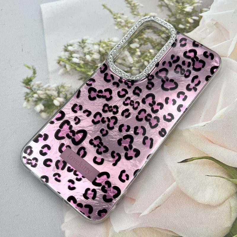قاب گوشی Galaxy S23 FE سامسونگ Diamond Case لنز نگینی لوکس ضد ضربه طرح پاپیون کد 21716 - Image 2