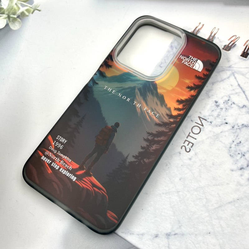قاب گوشی Redmi 15C / Poco C85 شیائومی Discolor Case اسپرت ضد ضربه محافظ لنز برجسته طرح The North Face کد 52161 - Image 2