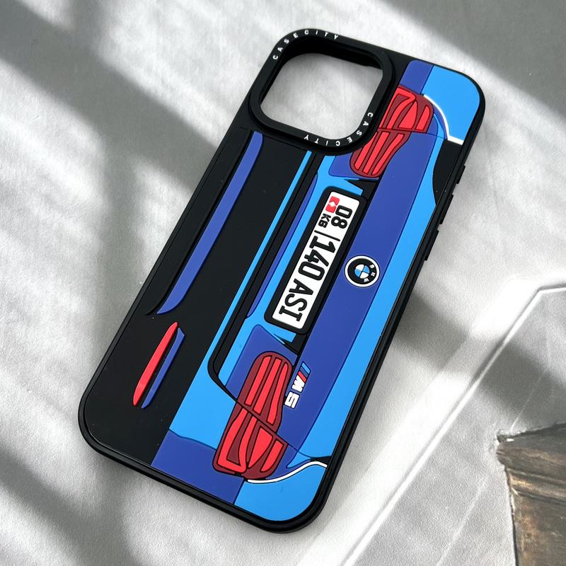 قاب گوشی iPhone 16 Pro Max آیفون Case Tiffy اورجینال طرح برجسته ضد ضربه BMW کد 68942 - Image 2