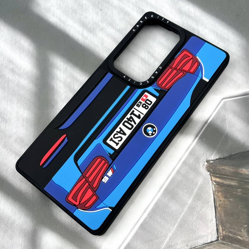قاب گوشی Galaxy S25 Ultra سامسونگ Case Tiffy اورجینال طرح برجسته ضد ضربه BMW کد 79639 - Image 2