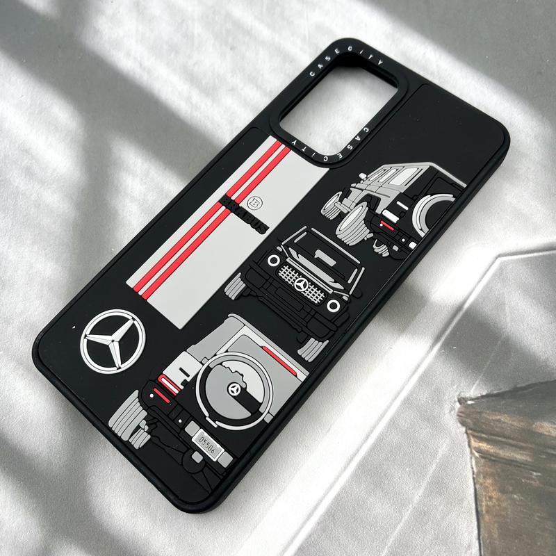قاب گوشی Galaxy A52 / Galaxy A52S سامسونگ Case Tiffy اورجینال طرح برجسته ضد ضربه بنز کد 80228 - Image 2