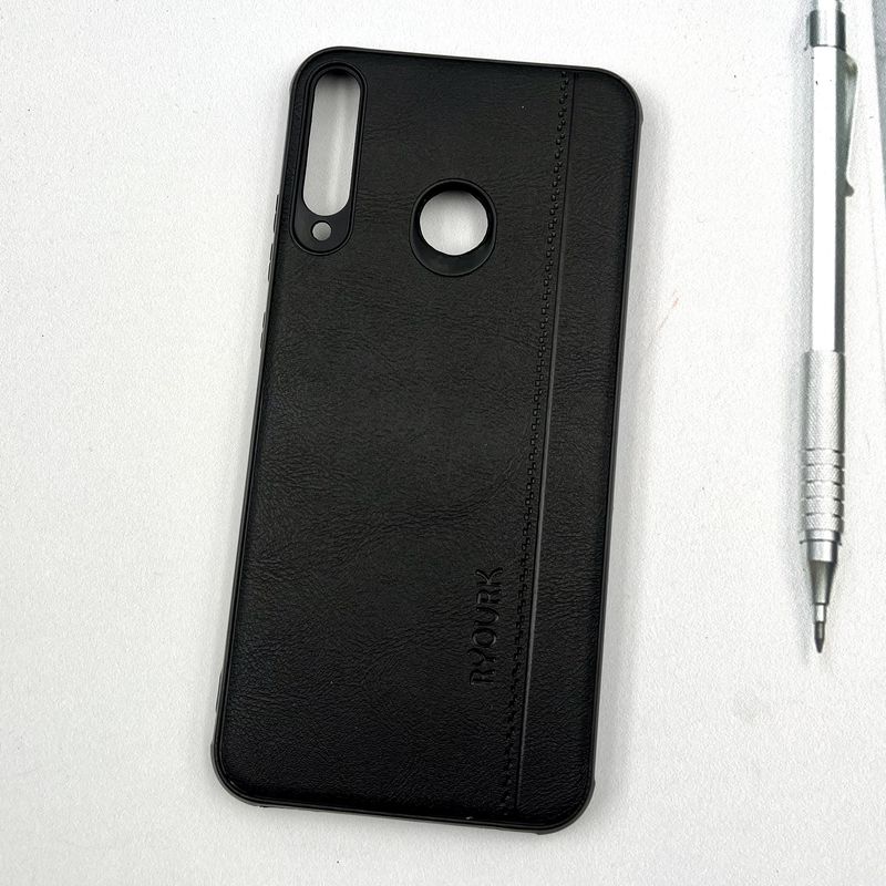 قاب گوشی Huawei Y7P هوآوی چرمی طرح دوخت RYOURK کلاسیک ایربگ دار مشکی کد 87472 - Image 2