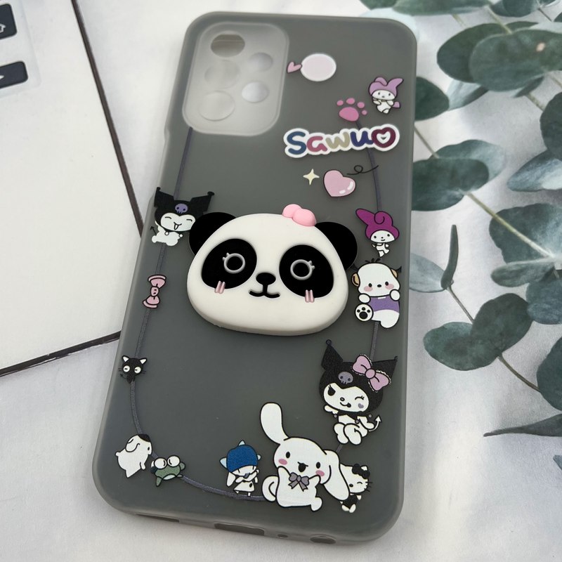 قاب گوشی Galaxy A23 سامسونگ Baby Case پاستلی دو تکه عروسکی برجسته پاندا کد 91324 - Image 2