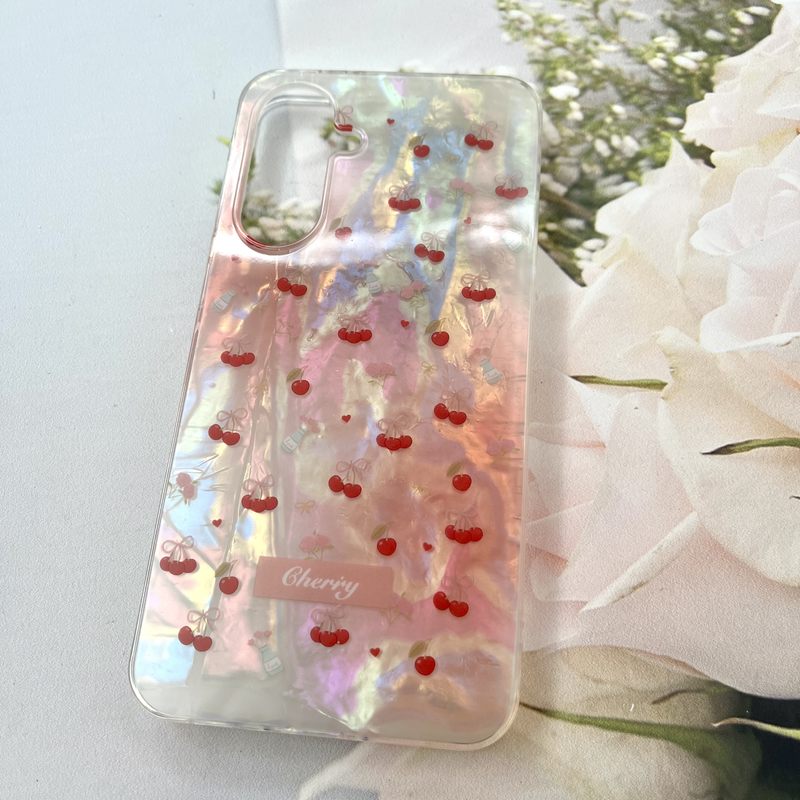 قاب گوشی Galaxy A36 / A56 سامسونگ iCe Case پینترستی طرح گل یخی ضد ضربه لنز برجسته کد 177490 - Image 2