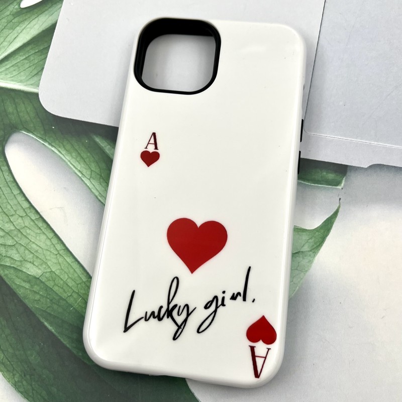 قاب گوشی iPhone 13 / Iphone 14 آیفون Typhoon اورجینال دو لایه ضد ضربه طرح پاسور تک دل لنز برجسته کد 184457 - Image 2