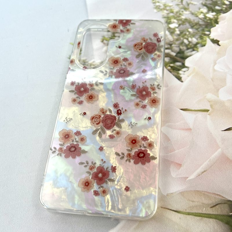 قاب گوشی Poco X7 Pro شیائومی iCe Case پینترستی طرح گل یخی ضد ضربه لنز برجسته کد 197202 - Image 2