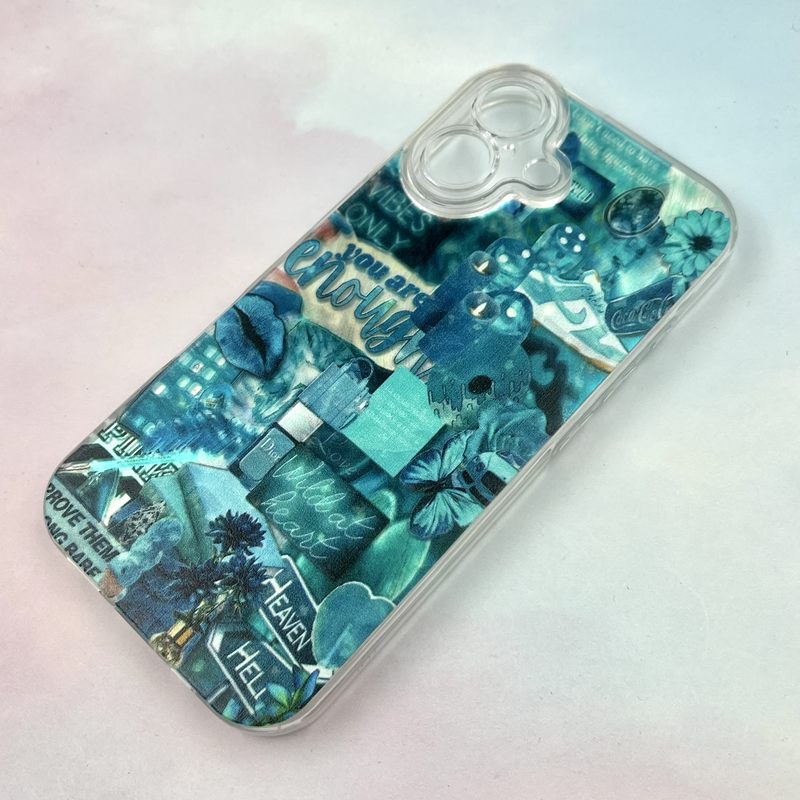 قاب گوشی iPhone 17 آیفون پینترستی Nice Case ضد ضربه محافظ لنز دار برجسته طرح فانتزی کد 237986 - Image 2
