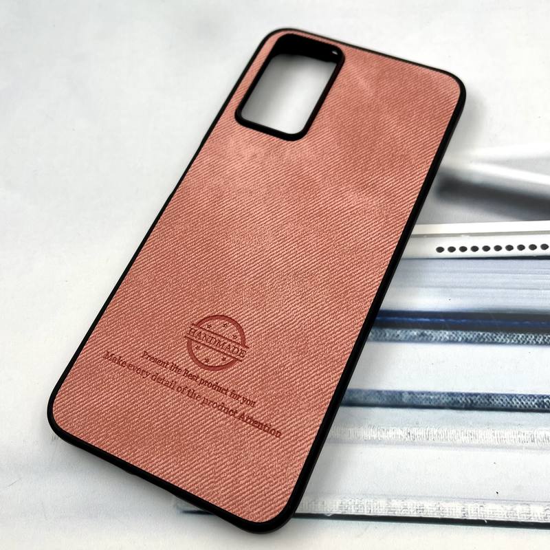 قاب گوشی Redmi Note 12S شیائومی Cotton Case مخمل چرمی Hand Made کلاسیک گلبهی کد 245666 - Image 2