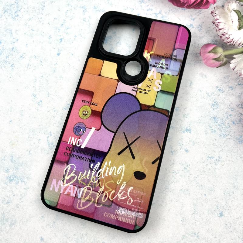 قاب گوشی Redmi A1 Plus / Redmi A2 Plus / Poco C50 شیائومی PC CASE ضد ضربه هولوگرافیک دو طرحی لنز برجسته مشکی کد 278911 - Image 2