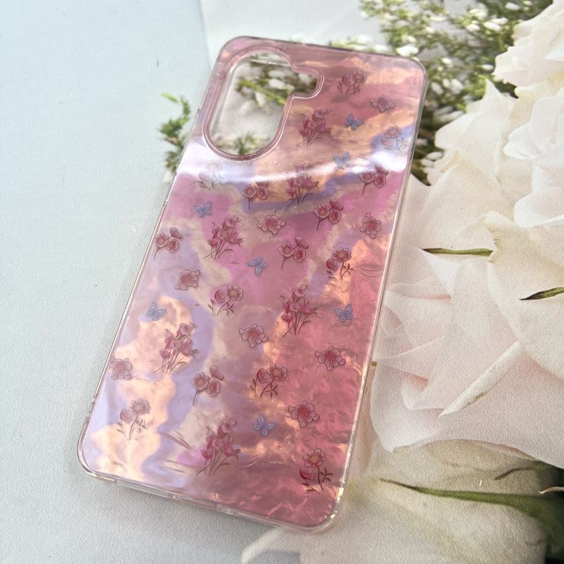 قاب گوشی Poco X7 Pro شیائومی iCe Case پینترستی طرح گل یخی ضد ضربه لنز برجسته کد 313166 - Image 2