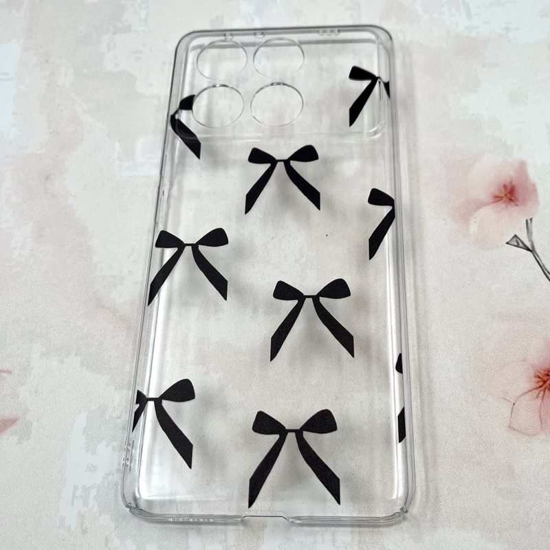 قاب گوشی Poco X6 Pro / Redmi K70E شیائومی Art Case شفاف Slim محافظ لنز دار طرح پاپیون کد 411540 - Image 2