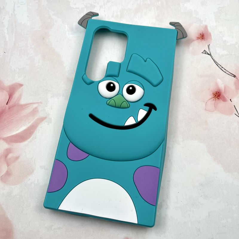 قاب گوشی Galaxy S23 Ultra سامسونگ سیلیکونی پاک کنی اورجینال عروسکی برجسته سالیوان کد 419568 - Image 2