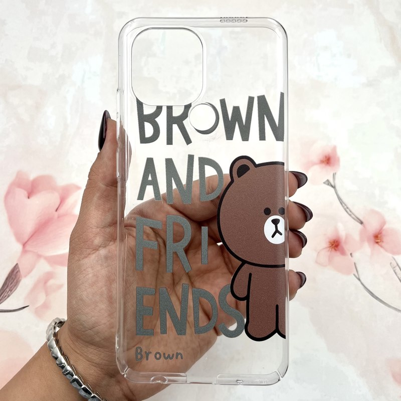 قاب گوشی Redmi A1 Plus / Redmi A2 Plus / Poco C50 شیائومی Art Case شفاف Slim محافظ لنز دار طرح تدی کد 507325