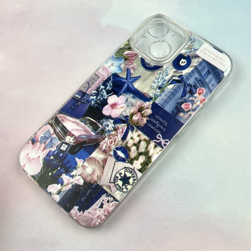 قاب گوشی iPhone 13 آیفون پینترستی Nice Case ضد ضربه محافظ لنز دار برجسته طرح فانتزی کد 561234 - Image 2