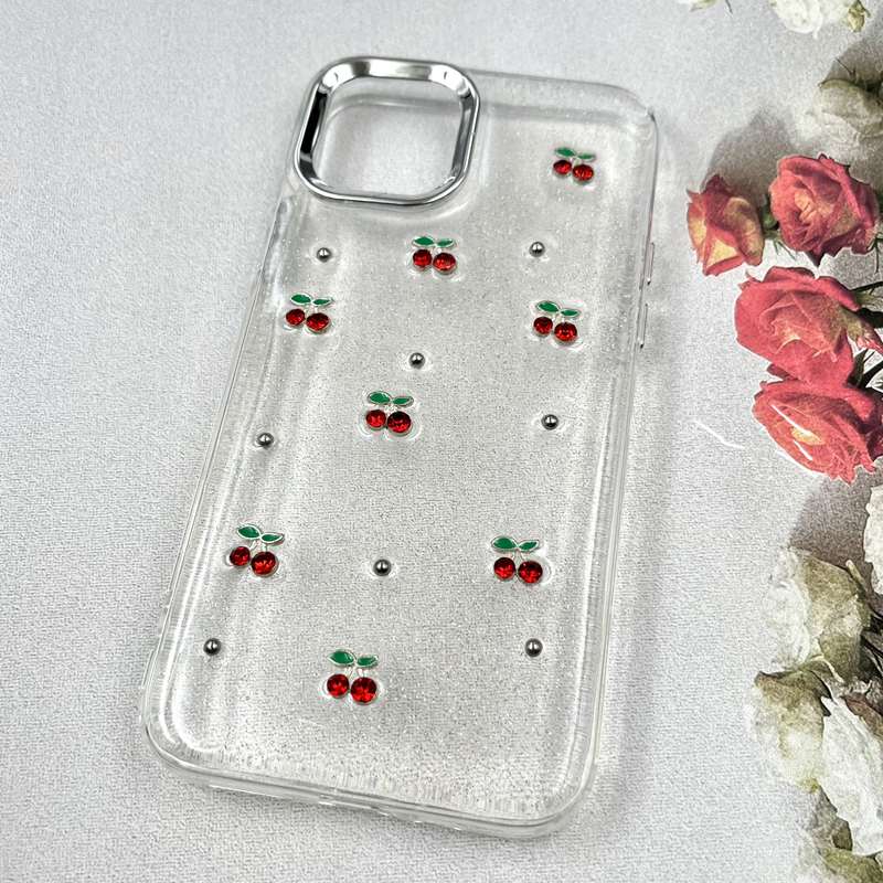 قاب گوشی iPhone 11 Pro آیفون Luxury Case سوپر شاین لنز Silver گیلاس کد 586253 - Image 2