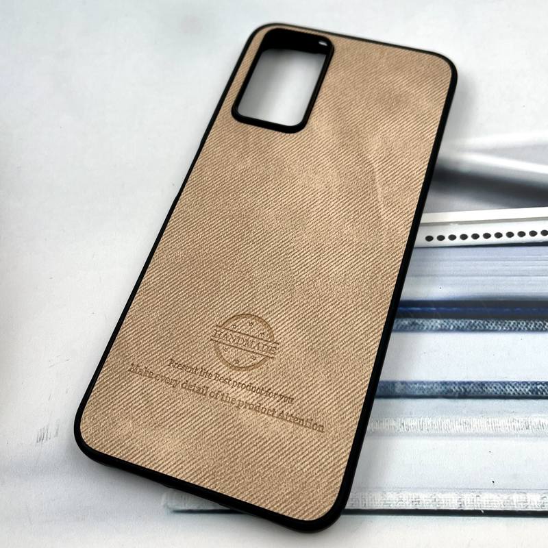 قاب گوشی Redmi Note 12S شیائومی Cotton Case مخمل چرمی Hand Made کلاسیک کرم کد 603858 - Image 2