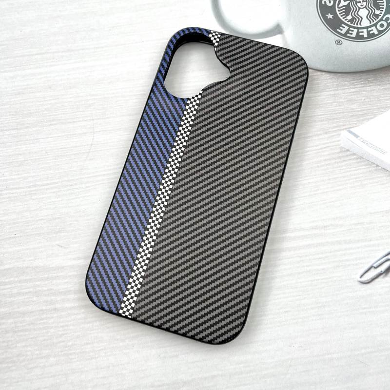 قاب گوشی iPhone 16 آیفون Carbon Guard سیلیکونی سوپر اسپرت طرح کربن کد 648164 - Image 2