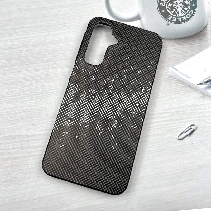 قاب گوشی Galaxy A16 سامسونگ Carbon Guard سیلیکونی سوپر اسپرت طرح کربن کد 649117 - Image 2