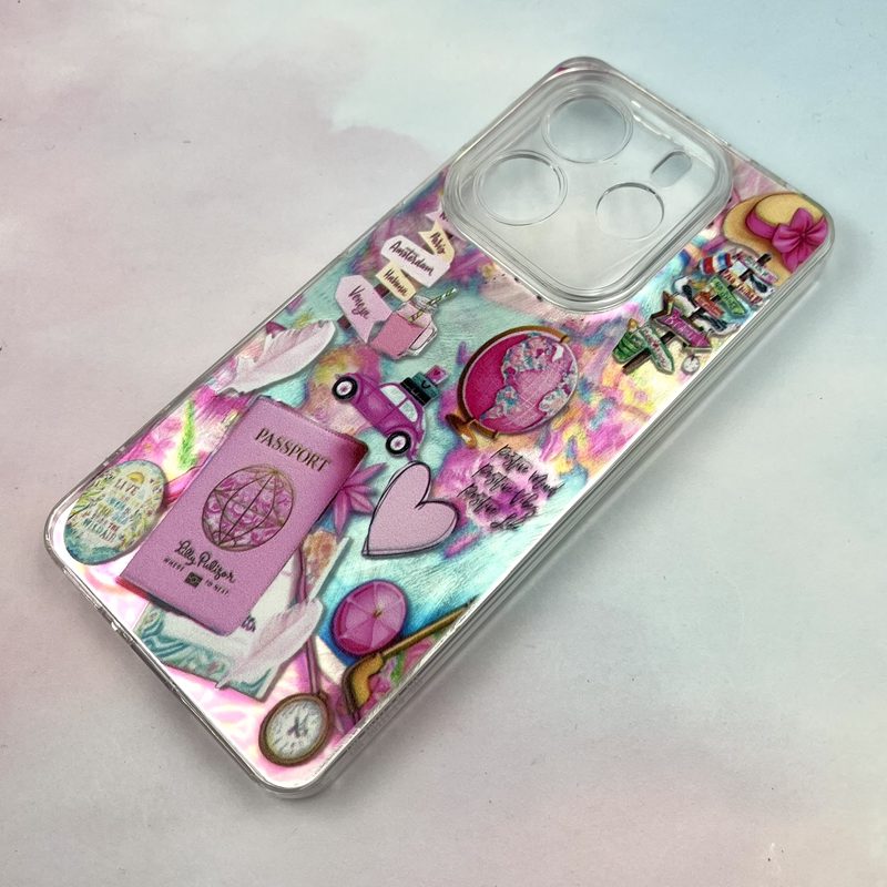 قاب گوشی Redmi Note 14 4G شیائومی پینترستی Nice Case ضد ضربه محافظ لنز دار برجسته طرح فانتزی کد 669353 - Image 2