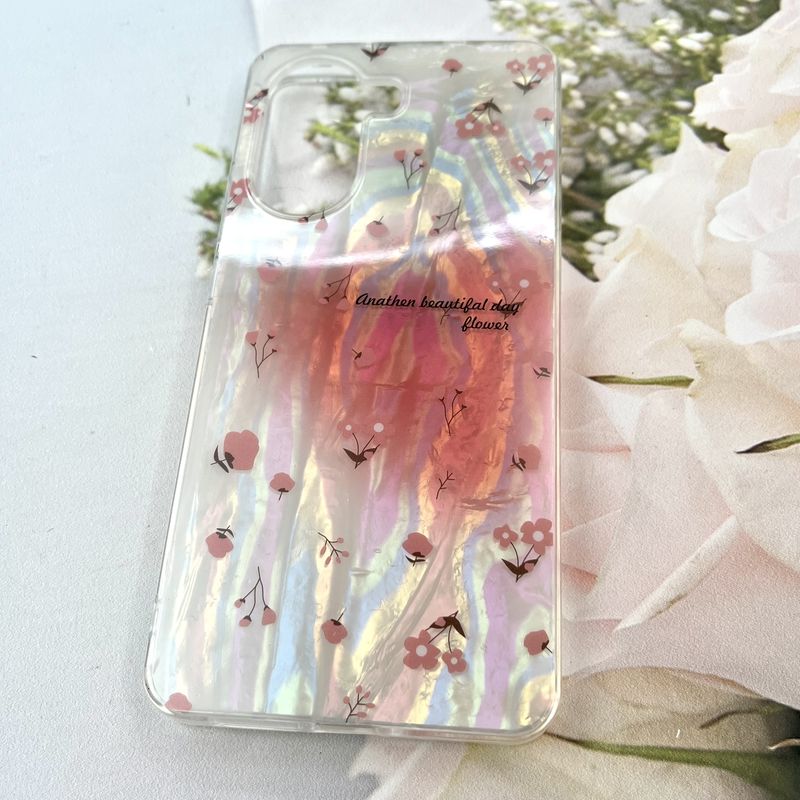قاب گوشی Poco X7 Pro شیائومی iCe Case پینترستی طرح گل یخی ضد ضربه لنز برجسته کد 703624 - Image 2