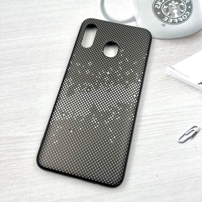 قاب گوشی Galaxy A20 / A30 سامسونگ Carbon Guard سیلیکونی سوپر اسپرت طرح کربن کد 711023 - Image 2