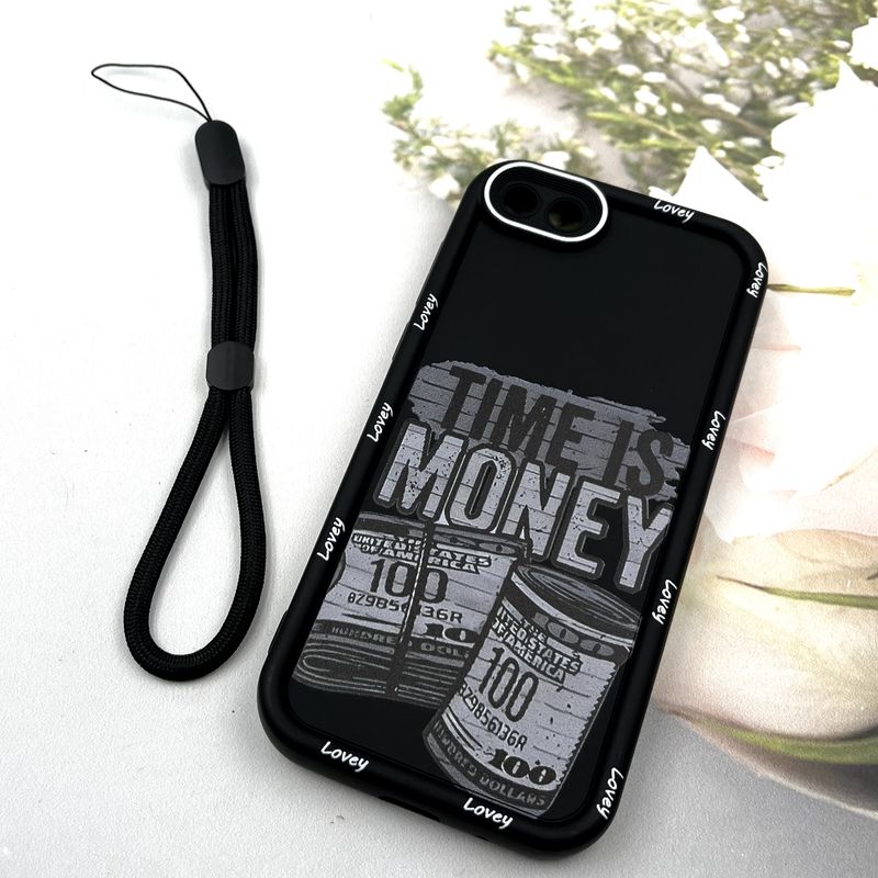 قاب گوشی Y5 2018 / Y5 Prime 2018 / Y5 Lite / Honor 7S هوآوی Strap Case سیلیکونی سولید ضد ضربه همراه بند مچی محافظ لنز دار طرح مانی کد 837421 - Image 2