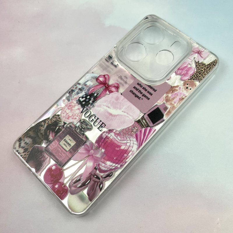 قاب گوشی Redmi Note 14 4G شیائومی پینترستی Nice Case ضد ضربه محافظ لنز دار برجسته طرح فانتزی کد 837845 - Image 2