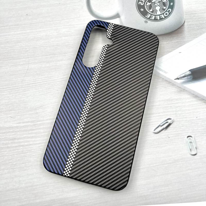 قاب گوشی Galaxy S24 FE سامسونگ Carbon Guard سیلیکونی سوپر اسپرت طرح کربن کد 843684 - Image 2