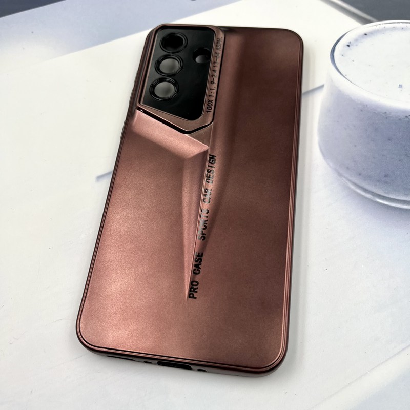 قاب گوشی Galaxy A36 / A56 سامسونگ Sport Design برجسته متالیک محافظ لنز دار مسی کد 847366 - Image 2