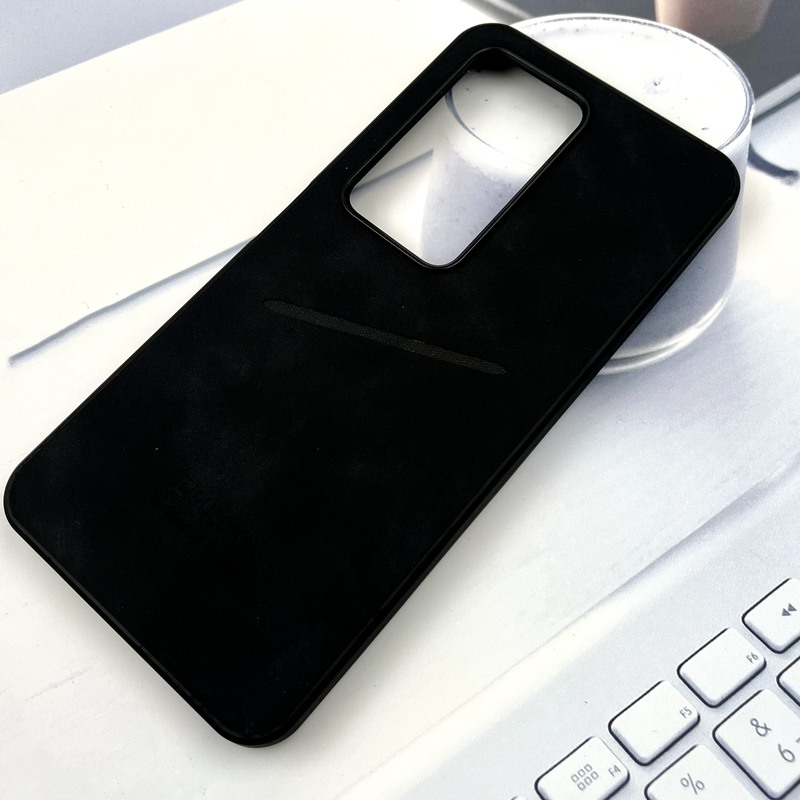 قاب گوشی Redmi 15 4G شیائومی Card Holder جاکارتی چرم Puloka محافظ لنز برجسته مشکی کد 853121 - Image 2