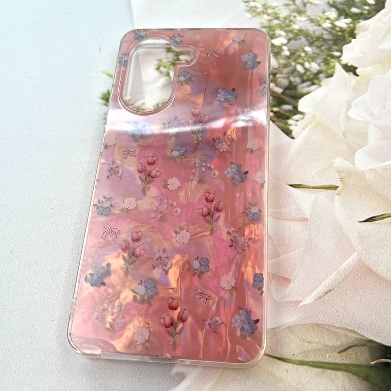 قاب گوشی Poco X7 Pro شیائومی iCe Case پینترستی طرح گل یخی ضد ضربه لنز برجسته کد 892778 - Image 2