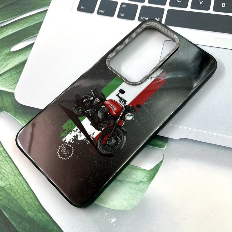 قاب گوشی Redmi 15 5G شیائومی Carbon Lens اورجینال لنز برجسته کربن اسپرت طرح موتور کد 976151 - Image 2
