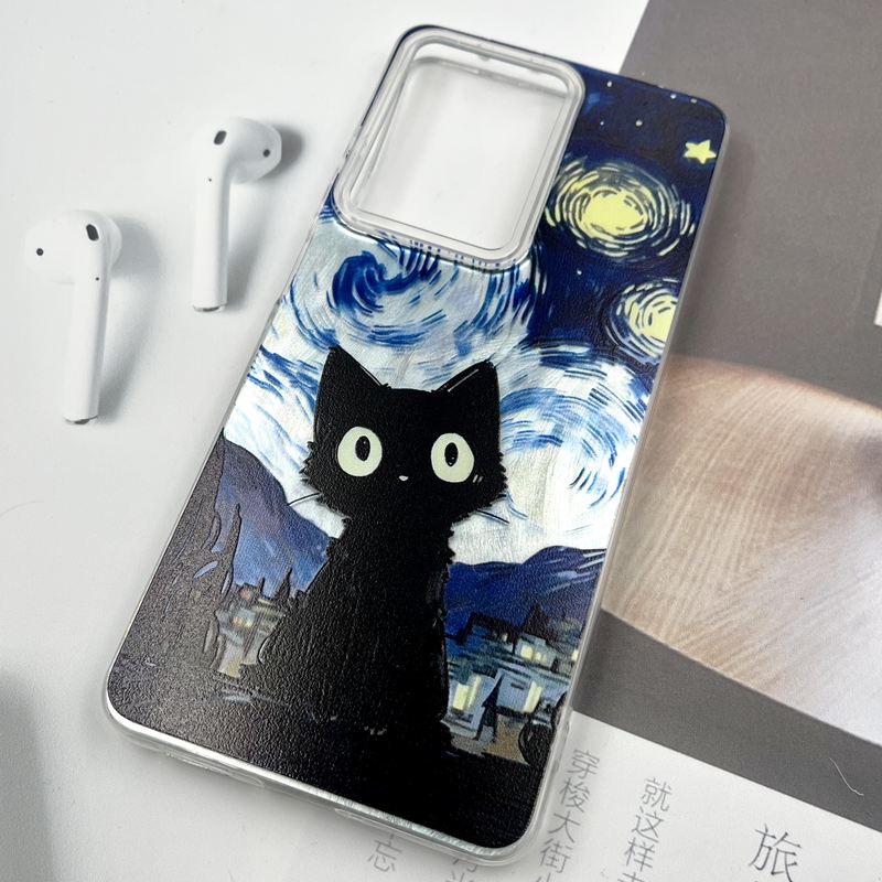 قاب گوشی Redmi Note 12 Pro 5G / Poco X5 Pro شیائومی Silver Art ضد ضربه Brush طرح ونگوگ کد 197616 - Image 2